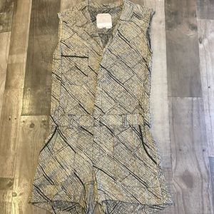 Hei for Anthropologie sleeveless short romper